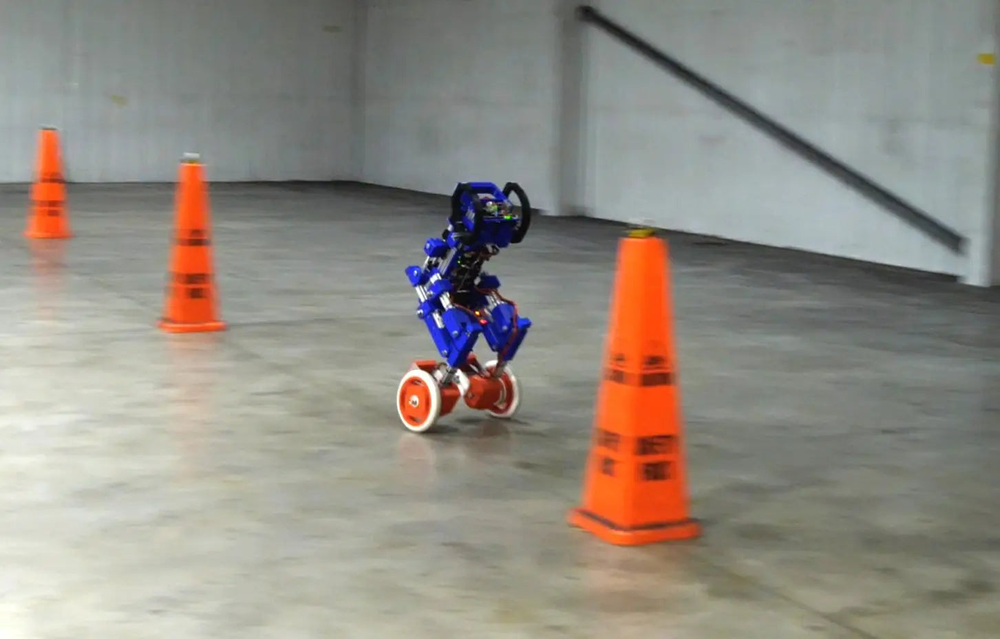 Sonic trains in our warehouse.