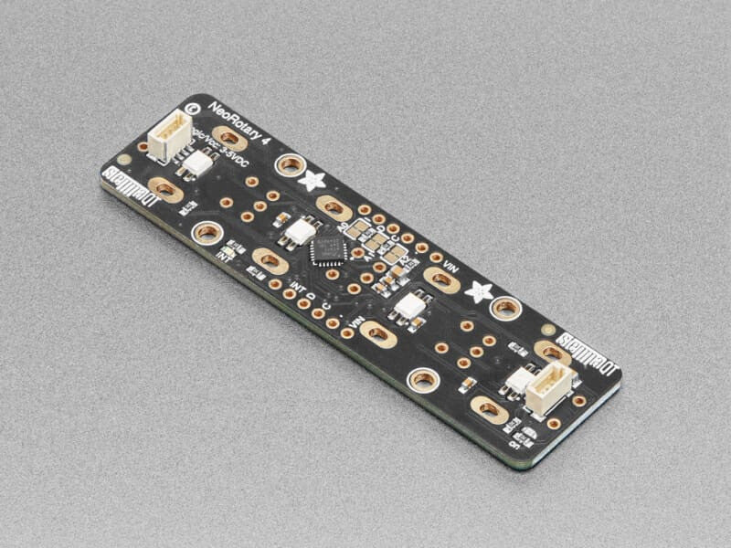 I2C Quad Rotary Encoder Breakout with NeoPixel - STEMMA QT / Qwiic
