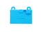 Kittenbot Micro:bit Case - Silicone Sleeve - Blue - Micro:bit