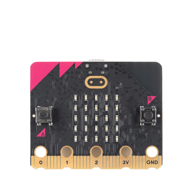 Micro:bit V2 development board.