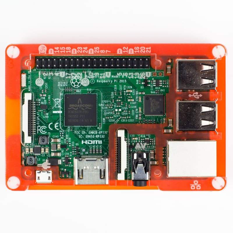 Pibow 3 Coupé (Raspberry Pi 3 2 & B+) - Raspberry Pi Enclosures