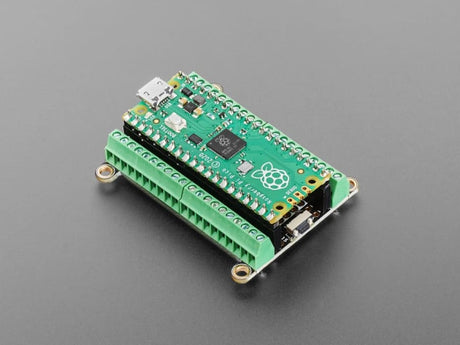 Terminal PiCowbell for Pico - Reset Button & STEMMA QT (ID:5904)