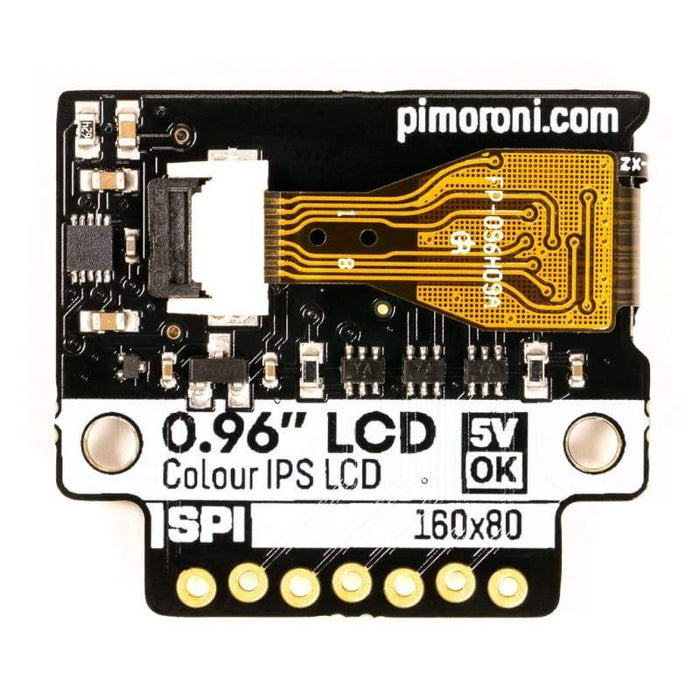 0.96 SPI Colour LCD (160x80) Breakout - LCD Displays