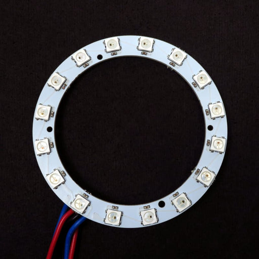 16 LED 72mm Ring - WS2812B 5050 RGB LED with Integrated Drivers (Adafruit Neopixel compatible) - LEDs
