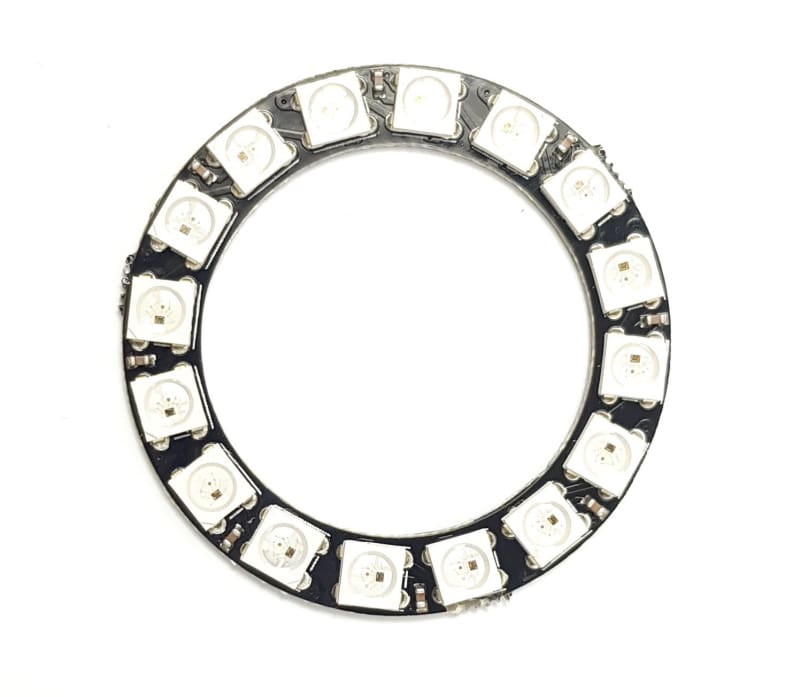16 Led Ring - Sk6812 5050 Rgb Led With Integrated Drivers (Adafruit Neopixel Compatible) - Leds
