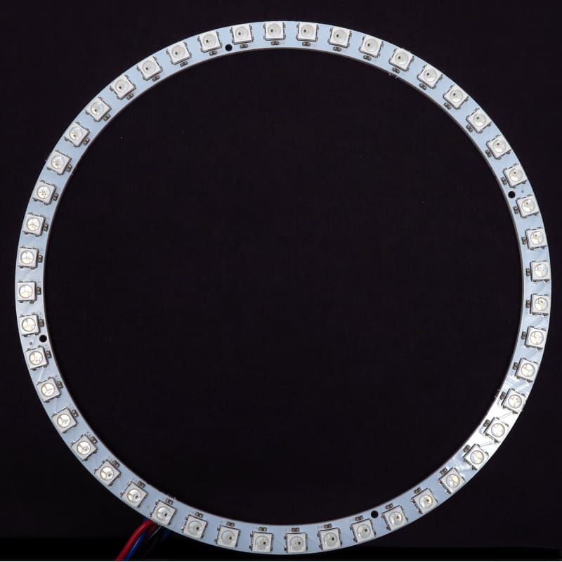 48 LED 152mm Ring - WS2812B 5050 RGB LED with Integrated Drivers (Adafruit Neopixel compatible) - LEDs