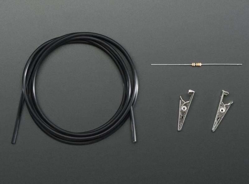 Conductive Rubber Cord Stretch Sensor + Extras! - Wearable