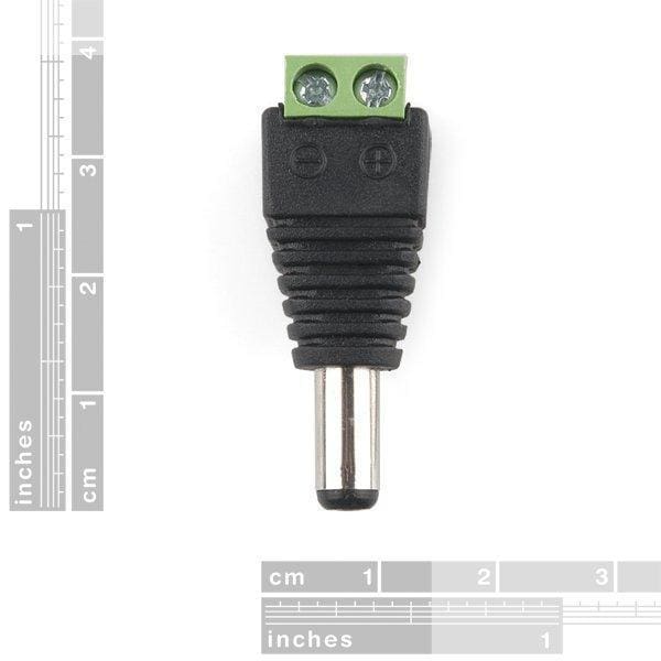 Dc Barrel Jack Adapter - Male (Prt-10287) - Cables And Adapters