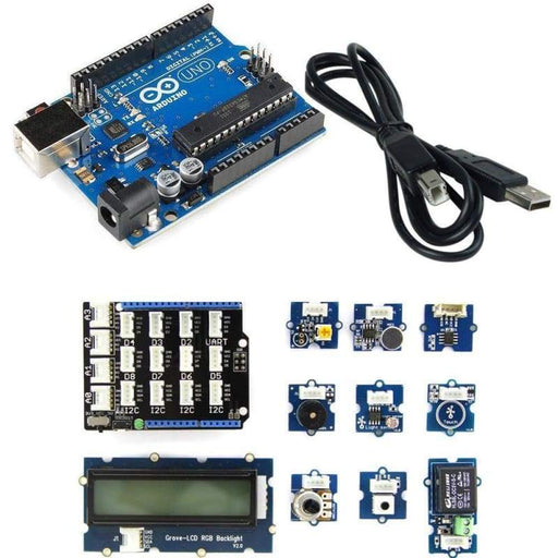 Grove Bundle Starter Kit For Arduino + Arduino Uno R3 - Kits