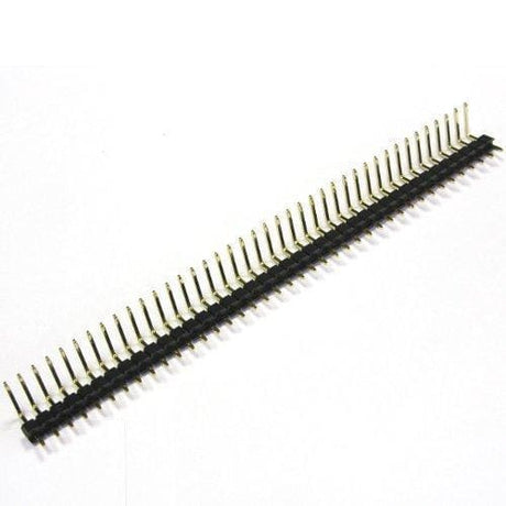 Header Row Right Angle 1 Row (Pin/male) - Connectors