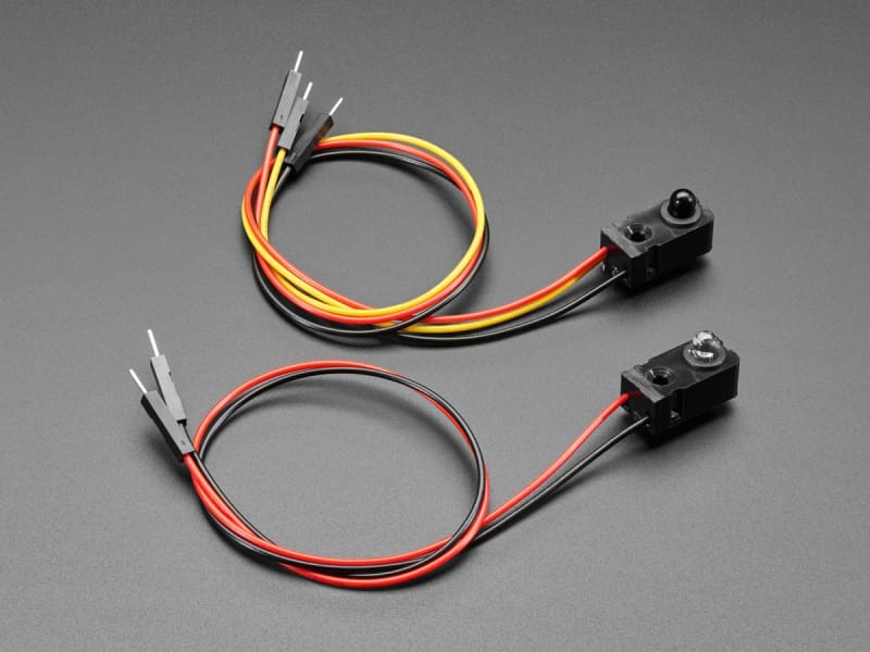IR Break Beam Sensor with Premium Wire Header Ends - 5mm LEDs - Component