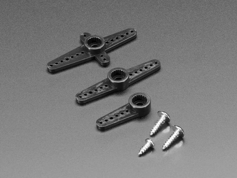 Micro Servo Arm and Horn Set (ID:4251) - Motors