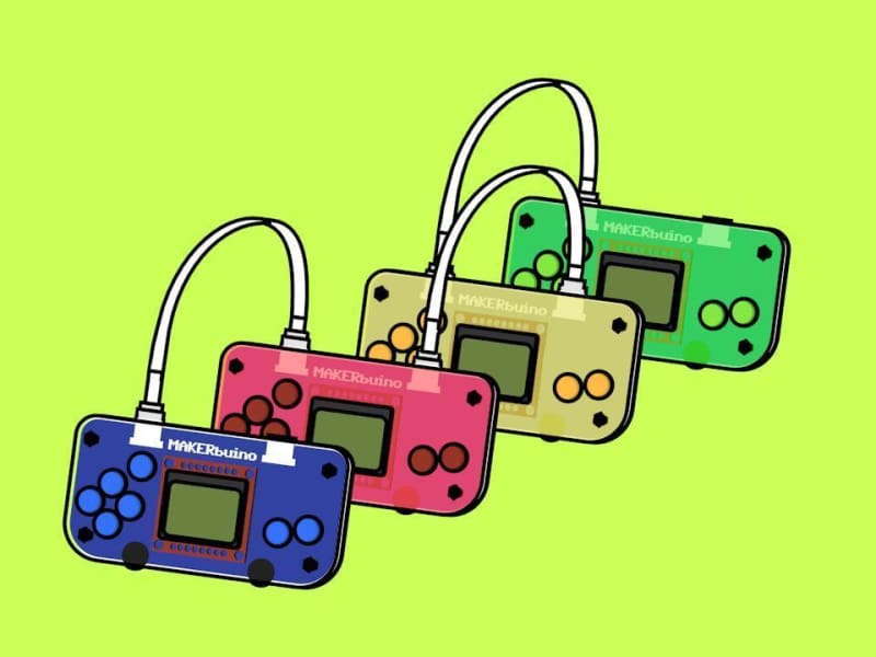 Multiplayer Link Cable For Makerbuino Video Game Console - Accessories