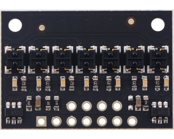 Qtrx-Hd-07Rc Reflectance Sensor Array: 7-Channel 4Mm Pitch Rc Output Low Current - Visible Light