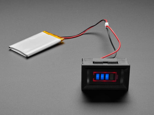 Single Li-Ion and LiPoly Battery Power Meter - Component