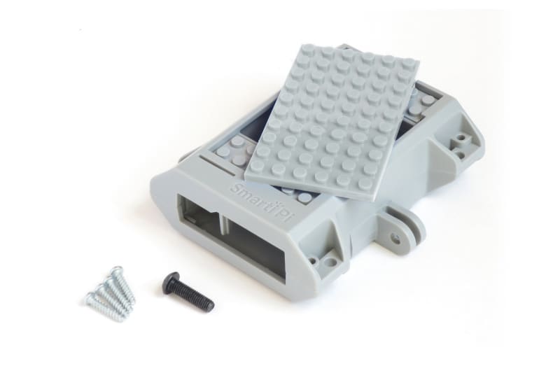 Smartipi Kit #1 - Smarti Case - Grey - Raspberry Pi Enclosures