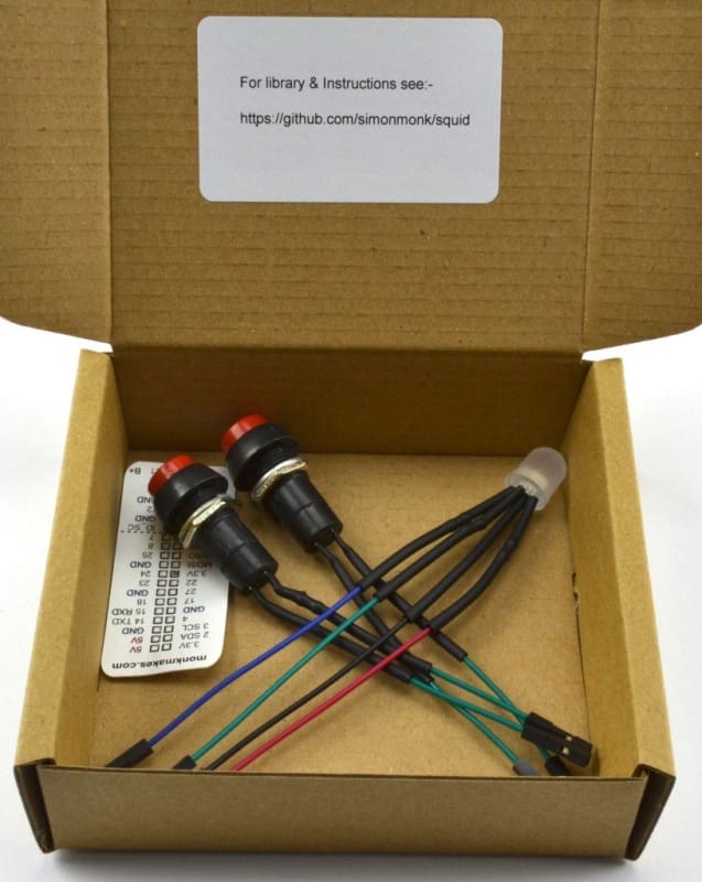 Squid Combo Kit - Raspberry Pi Kits
