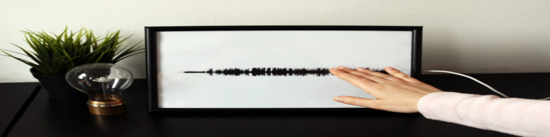 How to make an interactive sound wave print