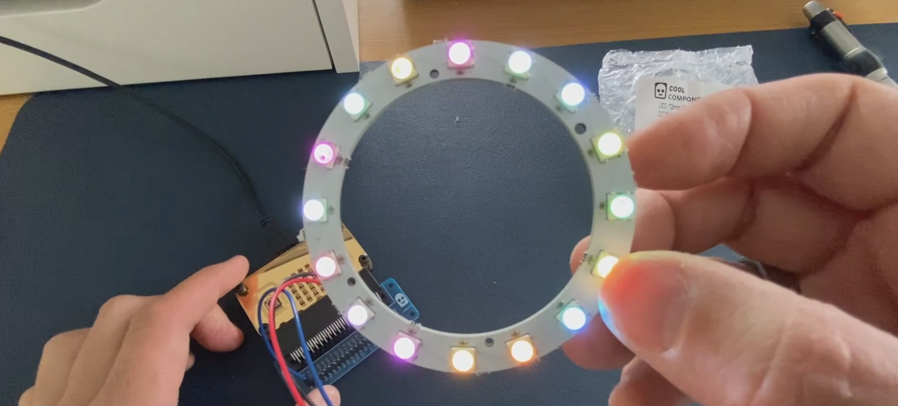 Using a NeoPixel LED with the BBC micro:bit
