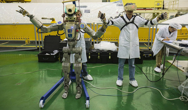 Soyuz Capsule to be Piloted by a Humanoid Robot