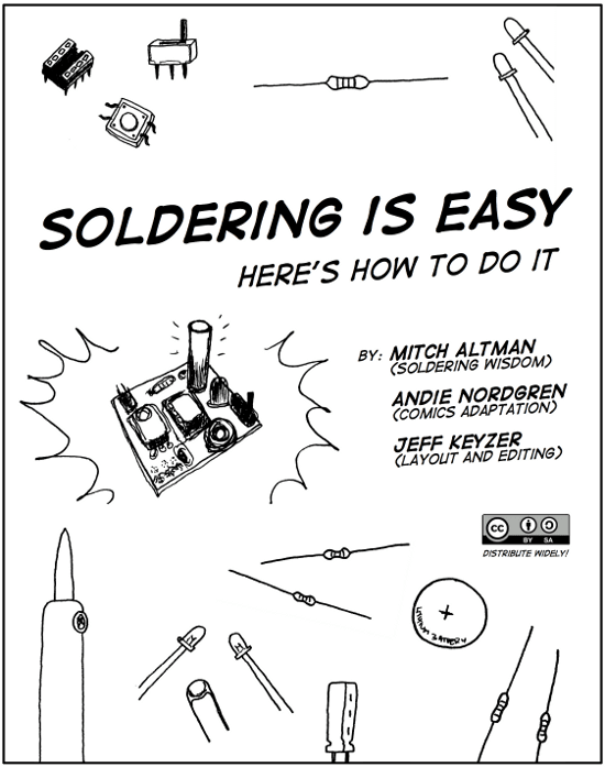 Soldering is Easy Tutorial Comic Book