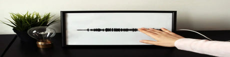 How to make an interactive sound wave print