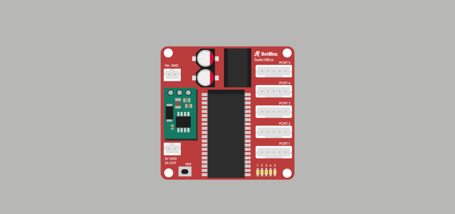 SwitchBlox - The Tiny 5 port Ethernet Switch Designed for Robotics ...
