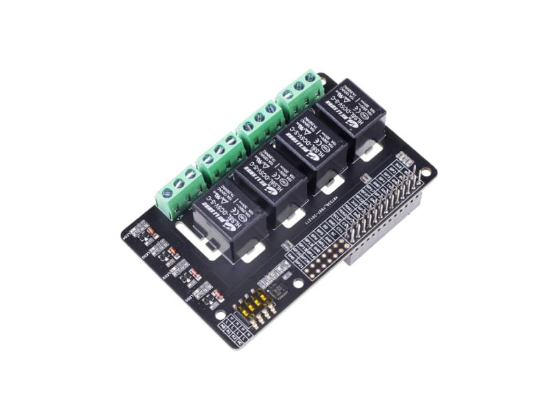 4-Channel SPDT Relay HAT for Raspberry Pi - Component