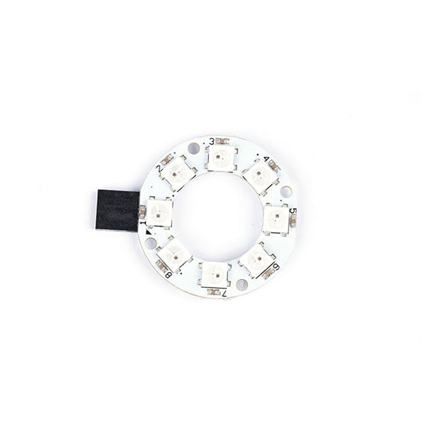 8 RGB Rainbow LED Ring