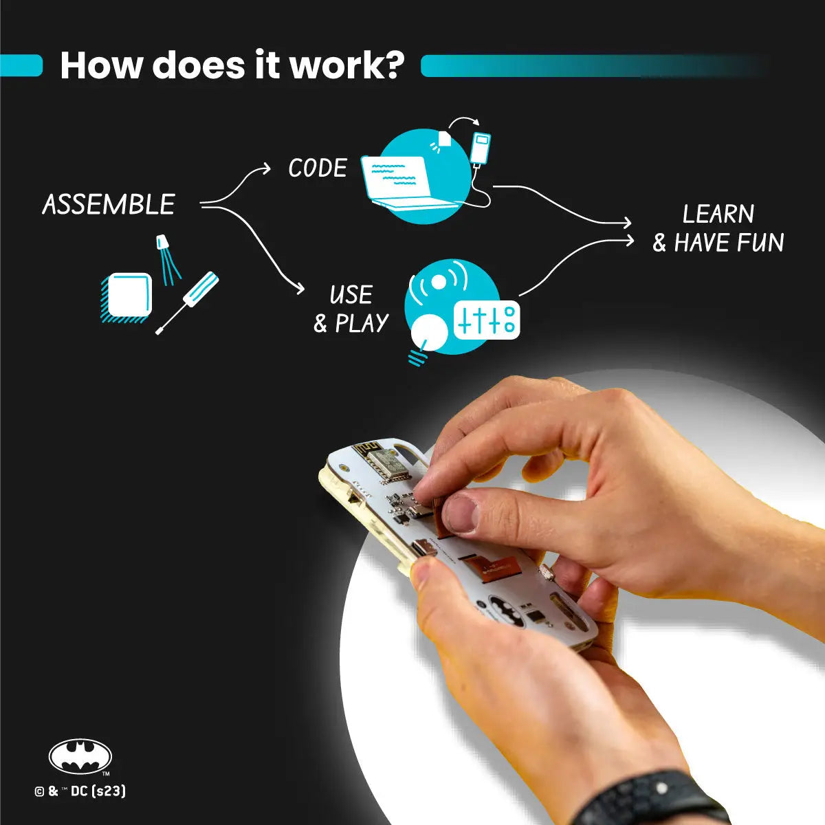 CircuitMess Batmobile™ Kit - DIY Educational Electronics Kit