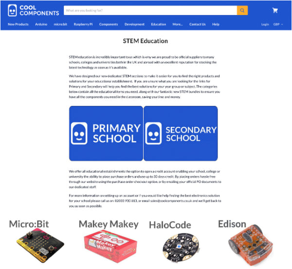 New STEM Education Section