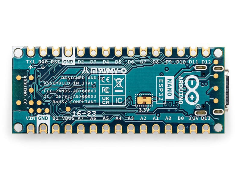 Arduino Nano ESP32 (without headers)