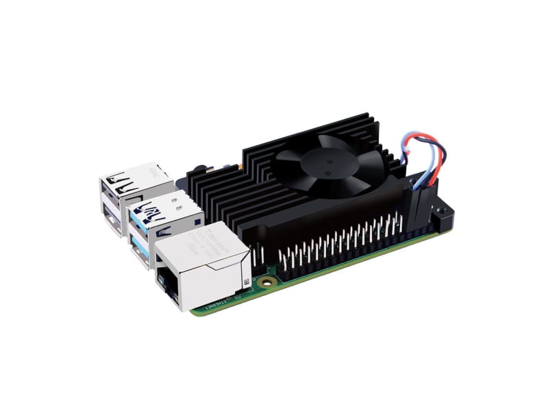 Armor Lite Heat Sink with PWM Fan for Raspberry Pi 4B - Component