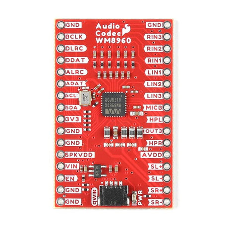 Audio Codec Breakout - WM8960 (Qwiic)