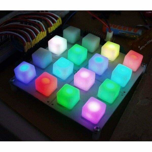 Button Pad 4X4 - Led Compatible (Com-07835) - Buttons