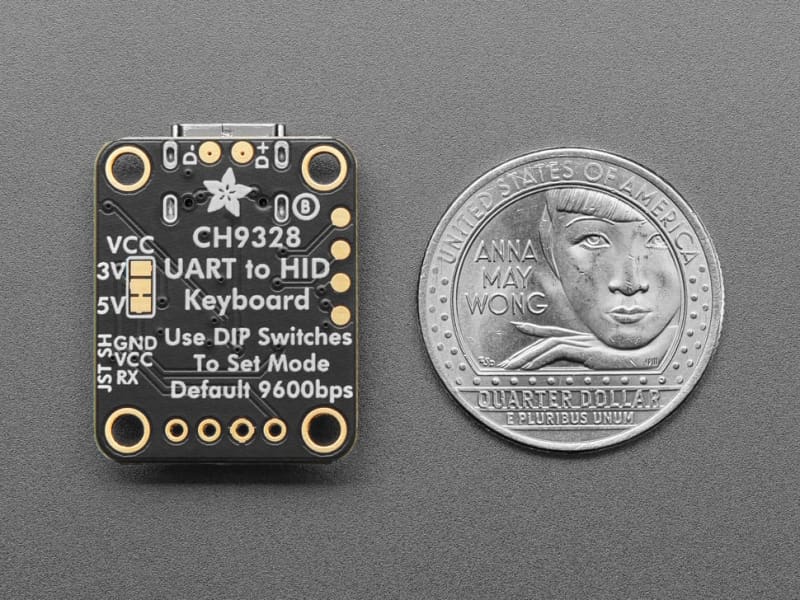 CH9328 UART to HID Keyboard Breakout (ID: 5973)