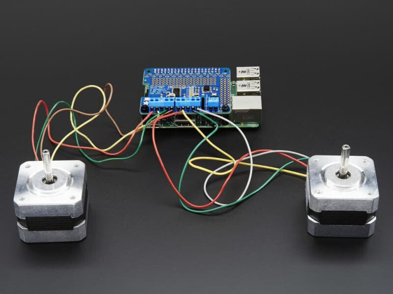 DC & Stepper Motor HAT for Raspberry Pi - Mini Kit (ID:2348) - Motion Controllers