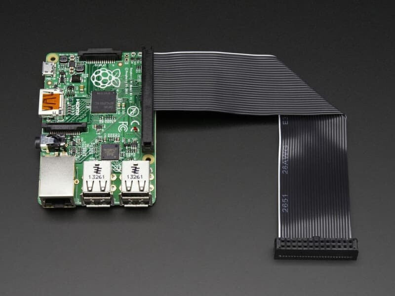 Downgrade Gpio Ribbon Cable For Raspberry Pi A+/b+/pi 2/pi 3 40P To 26P - Cables And Adapters