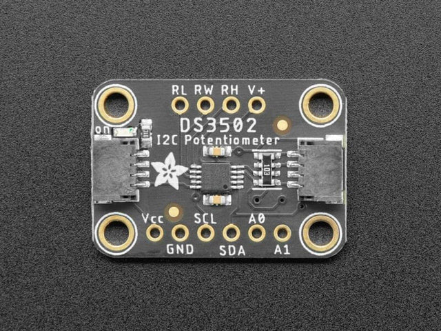 DS3502 I2C Digital 10K Potentiometer Breakout - STEMMA QT / Qwiic - Potentiometer