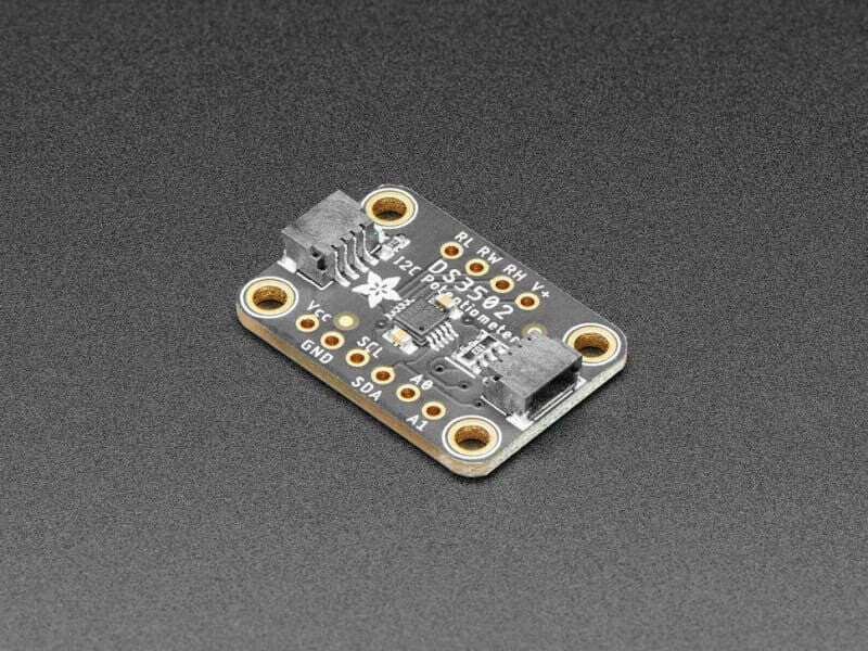 DS3502 I2C Digital 10K Potentiometer Breakout - STEMMA QT / Qwiic - Potentiometer