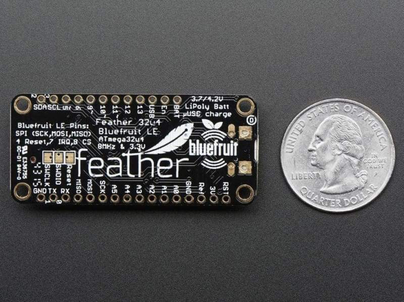 Feather 32U4 Bluefruit Le (Id: 2829) - Bluetooth
