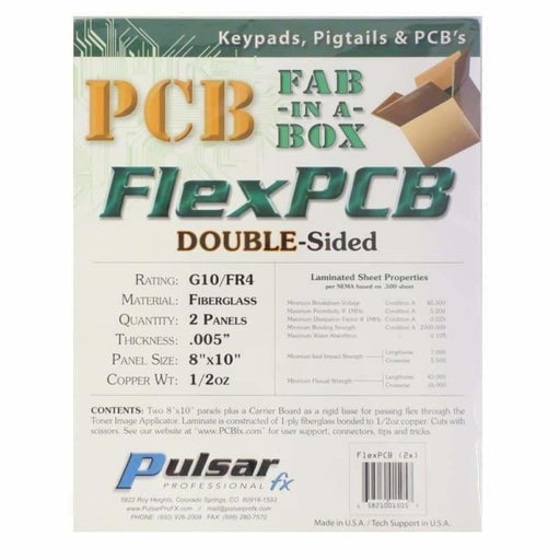 FlexPCB Double Sided - PCB Fabrication