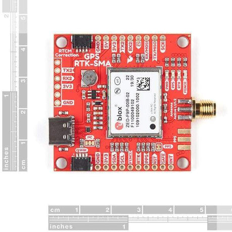 GPS-RTK-SMA Breakout - ZED-F9P (Qwiic) - Component