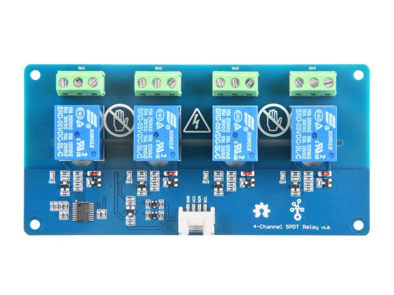 Grove - 4-Channel Spdt Relay - Grove