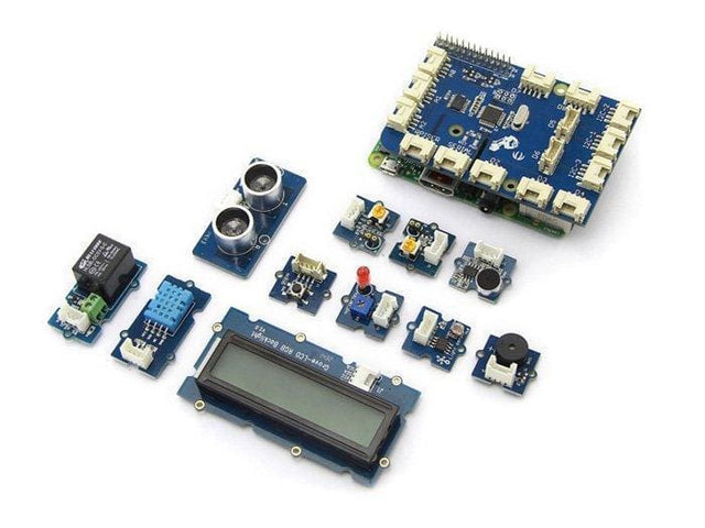 Grove Pi + Starter Kit For The Raspberry Pi - Kits