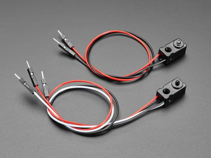 IR Break Beam Sensors with Premium Wire Header Ends - 3mm LEDs - Component