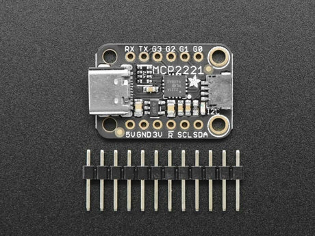 MCP2221A Breakout - General Purpose USB to GPIO ADC I2C (Stemma QT / Qwiic) - Breakout Boards