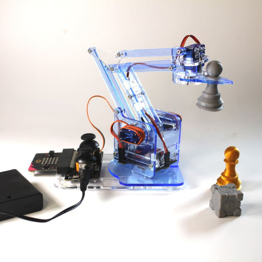 MeArm Robot micro:bit Kit - Blue - Robot