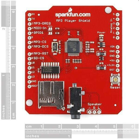 Mp3 Player Shield (Dev-12660) - Shields