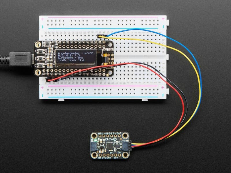 MPU-6050 6-DoF Accel and Gyro Sensor - STEMMA QT Qwiic - Sensor